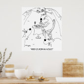 Ziege Cartoon 6928 Poster (Küche)