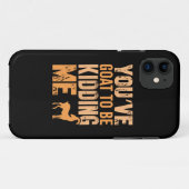 Ziege Case-Mate iPhone Hülle (Rückseite (Horizontal))