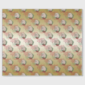 ZIEGE | Christmas Wünsche Baby Goat Kisses Angora Geschenkpapier (Flach)