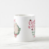 ZIEGE | Christmas Wünsche Baby Goat Kisses Angora Kaffeetasse (Mittel)