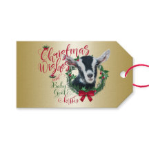 ZIEGE | Christmas wünscht Baby Goat Kisses Alpine