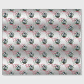 ZIEGE | Christmas wünscht Baby Goat Kisses Alpine Geschenkpapier (Flach)