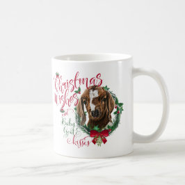 ZIEGE | Christmas wünscht Baby Goat Kisses Boer Kaffeetasse