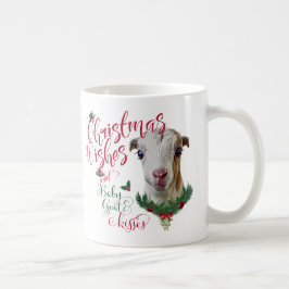 ZIEGE | Christmas wünscht Baby Goat Kisses LaManch Kaffeetasse
