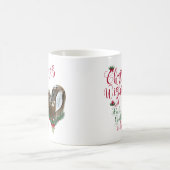 ZIEGE | Christmas wünscht Baby Goat Kisses Nubians Kaffeetasse (Mittel)