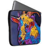 Ziege - die wilde leben das Leben-/der Laptopschutzhülle (Vorne Rechts)