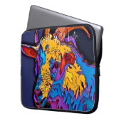 Ziege - die wilde leben das Leben-/der Laptopschutzhülle (Vorderseite Links)