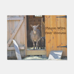 Ziege Doormat Fußmatte