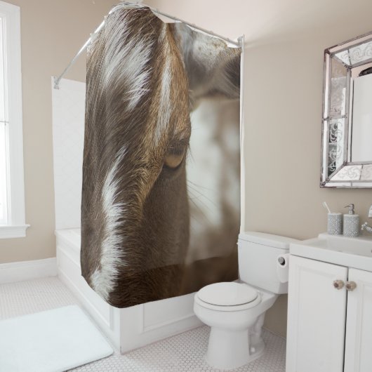 Ziege Duschvorhang (Beispiel)