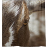 Ziege Duschvorhang (Vorderseite)