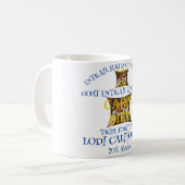 Ziege Entrails Zinfandel aus Kalifornien Kaffeetasse (Vorderseite Links)