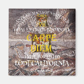 Ziege Entrails Zinfandel aus Kalifornien Magnet (Vorne)