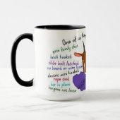 Ziege, Escape-Künstler, Toggenburger Ziege, Ziegen Tasse (Links)