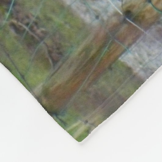 Ziege Fleecedecke (Ecke)