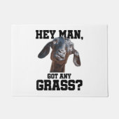 Ziege für Goat Lovers Farm Bekleidung Meme Pun Fun Fußmatte (Vorderseite)