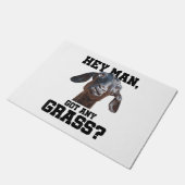 Ziege für Goat Lovers Farm Bekleidung Meme Pun Fun Fußmatte (Schrägansicht)