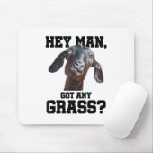 Ziege für Goat Lovers Farm Bekleidung Meme Pun Fun Mousepad (Mit Mouse)