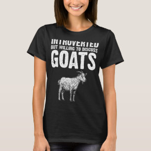 Ziege für Männer Frauen Ziegen Bauern Tierzucht T-Shirt