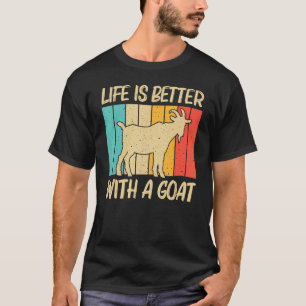 Ziege für Männer Weibliche Zuchtziege Whispern T-Shirt