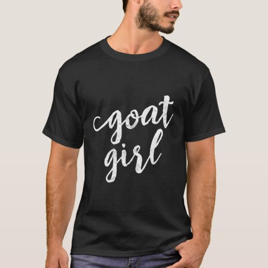 Ziege für T-Shirt (Vorderseite)