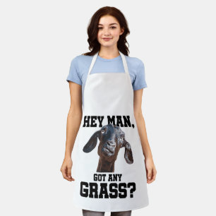Ziege für Ziegenliebhaber Farm Bekleidung Meme Wor Schürze