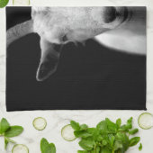 Ziege Geschirrtuch (Gefaltet)