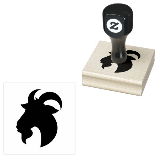 Ziege Gummistempel (Stempel)