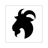 Ziege Gummistempel (Prägung)