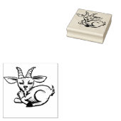 Ziege Gummistempel (Stempel)