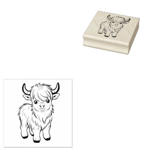 Ziege Gummistempel