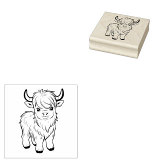 Ziege Gummistempel