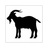 Ziege Gummistempel (Prägung)