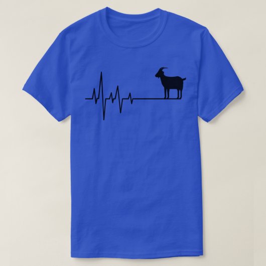 Ziege Heartbeat 2 T-Shirt (Design vorne)