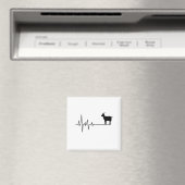 Ziege Heartbeat Magnet (In Situ (Geschirrspüler))