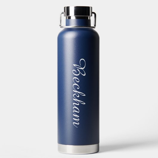 Ziege Hustle Trinkflasche (Rückseite)