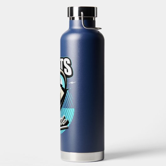 Ziege Hustle Trinkflasche (links)