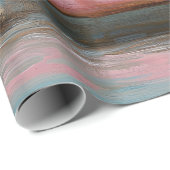 Ziege in einer rosa Badewanne Geschenkpapier (Rolleneckpunkt)