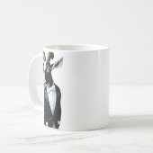 Ziege in einer Smoking-Tasse Kaffeetasse (Vorderseite Links)