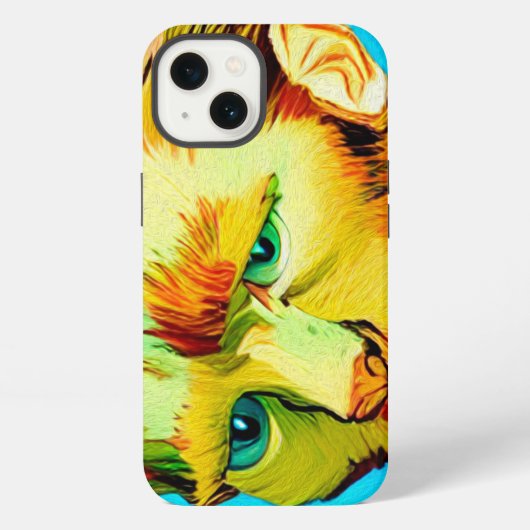 Ziege iPhone Hülle (Rückseite)