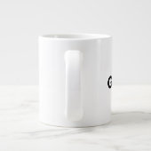 Ziege Jumbo-Tasse (Rückseite)