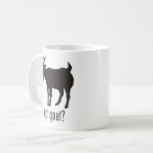 Ziege Kaffeetasse (Vorderseite Links)