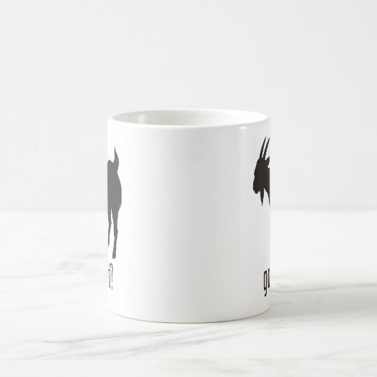 Ziege Kaffeetasse (Mittel)