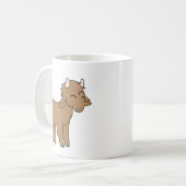 Ziege Kaffeetasse (Vorderseite Links)
