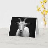 Ziege Karte (Gelbe Blume)