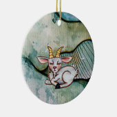 Ziege Keramik Ornament (Rechts)