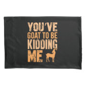 Ziege Kissenbezug (Vorderseite)