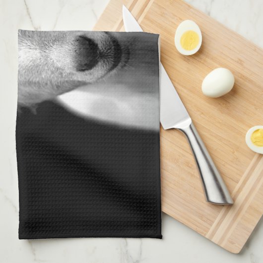 Ziege Küchentuch (Viertel Falte)