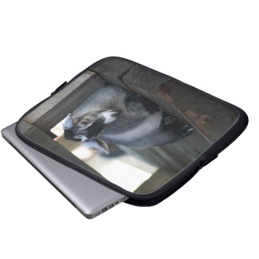 Ziege Laptopschutzhülle (Vorne Knopf)