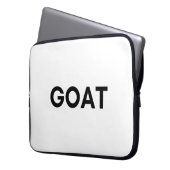 Ziege Laptopschutzhülle (Vorderseite Links)
