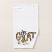 Ziege-Lebensbath-Set Badhandtuch Set (Handtuch)